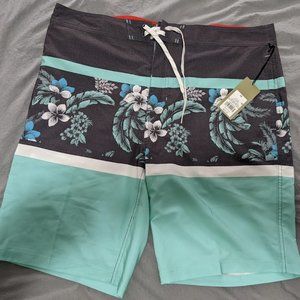 Brand New Board Shorts Grey Mens 38